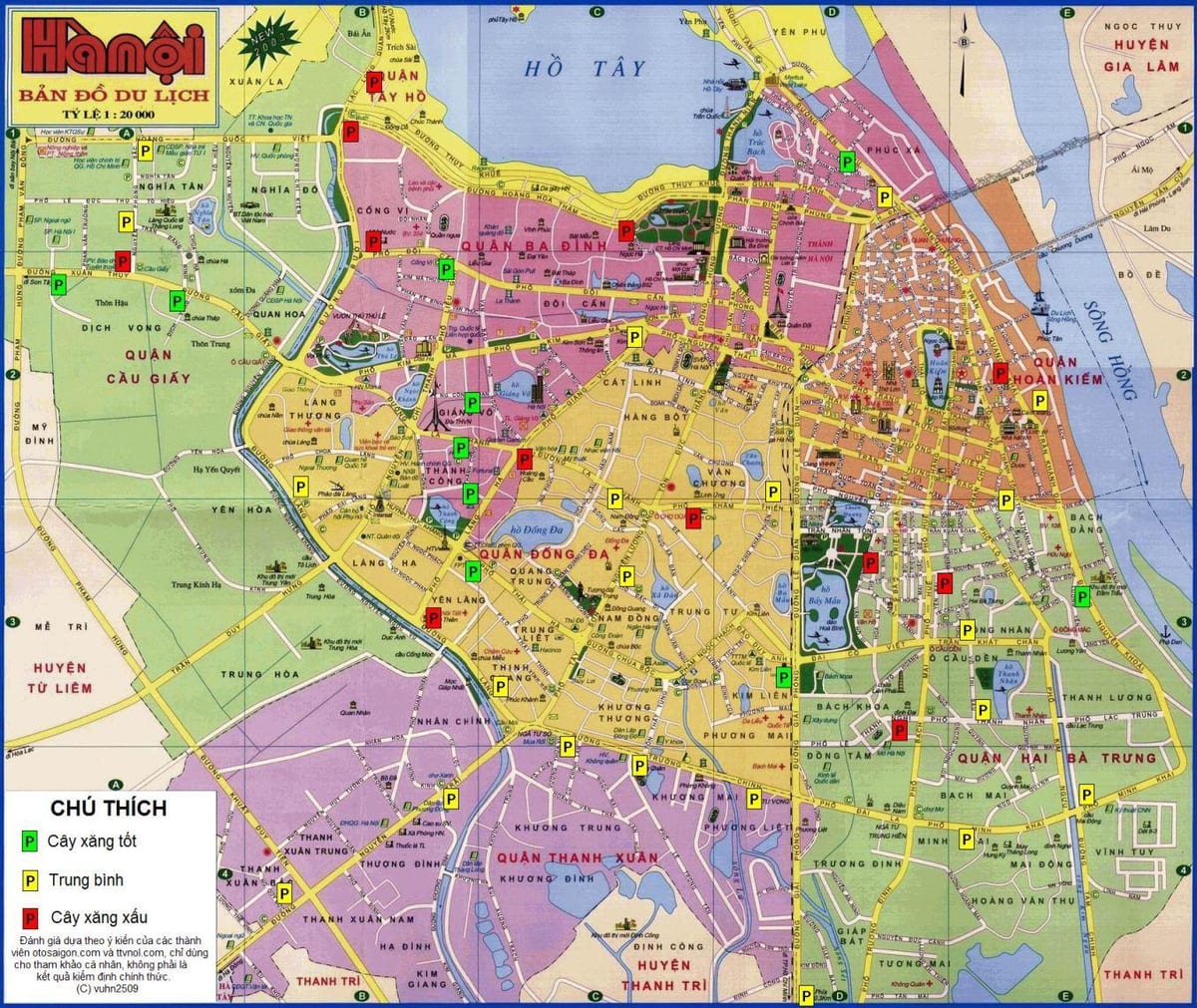 Kaart hanoi kohta