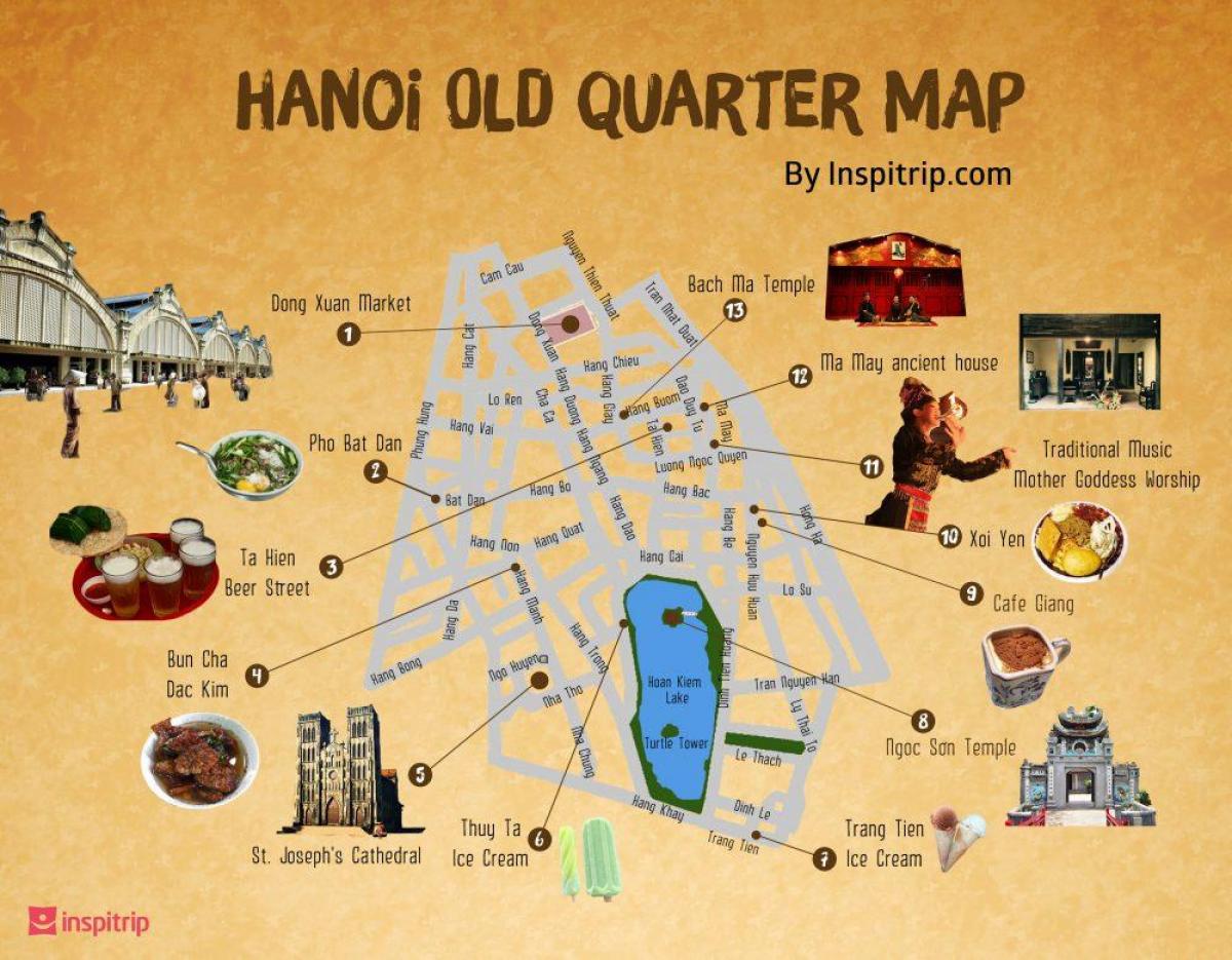 street map hanoi vana kvartal