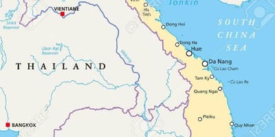 Hanoi asukoht kaardil